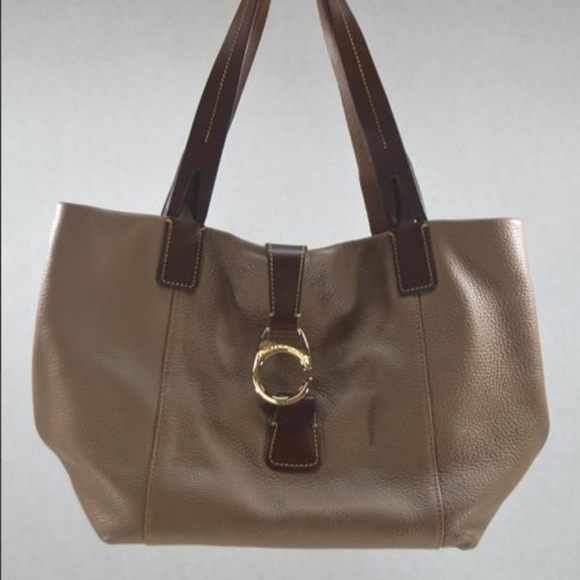 Dooney & Bourke Handbags - DOONEY BOURKE XL C CLIP LEATHER HOBO